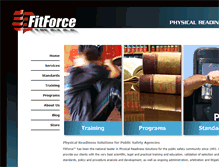 Tablet Screenshot of fitforceinc.com